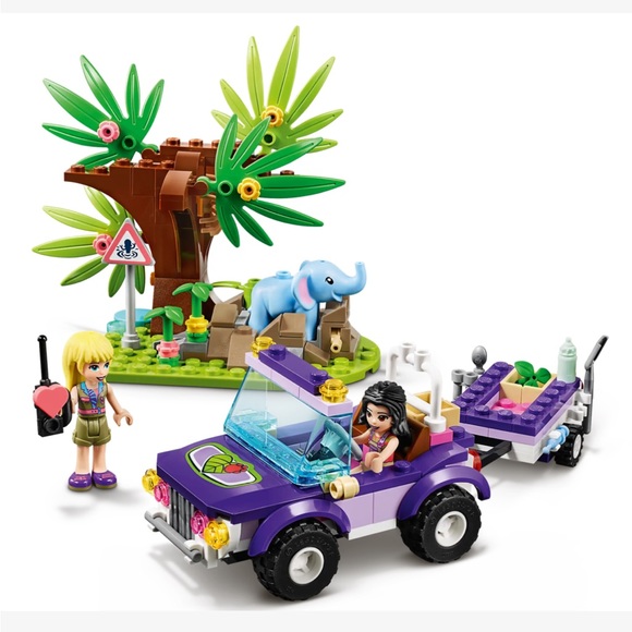 Brand New! LEGO Friends Baby Elephant Jungle Rescue (Retired Product). Ages: 6+ - Picture 3 of 8